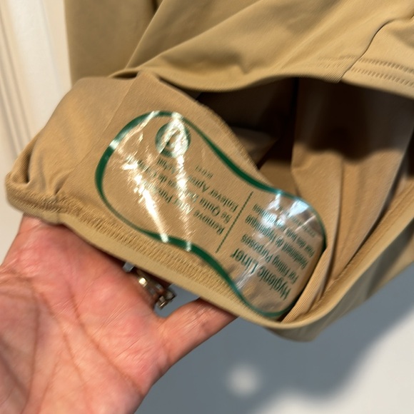 Michael Michael Kors one piece bathing suit . 12 Khaki NWT - Picture 6 of 7